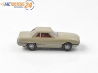Wiking H0 390/2I Modellauto Mercedes 350 SL gelbgrau 1:87 E73
