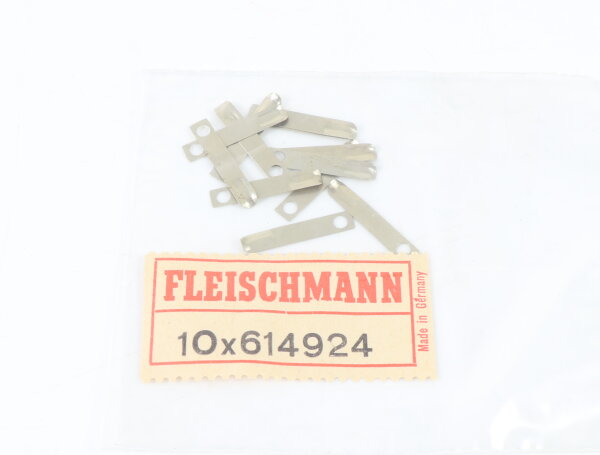 E1641 Fleischmann H0 614924 Ersatzteil 10x Kontaktfeder für BR38