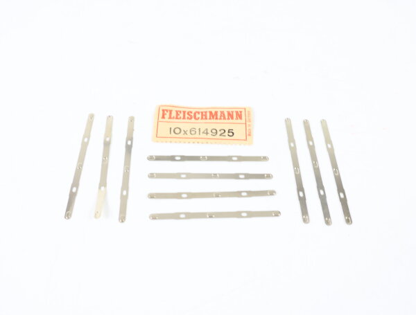 E1641 Fleischmann H0 614925 Ersatzteil 10x Kontaktfeder für 4124