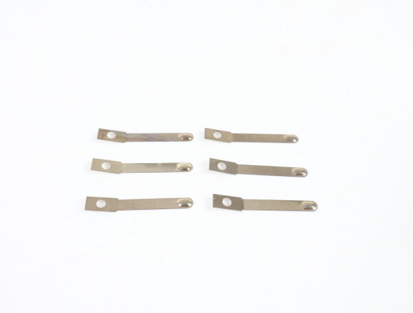 E1641 Fleischmann H0 614903 Ersatzteil 6x Kontaktfeder für 4306