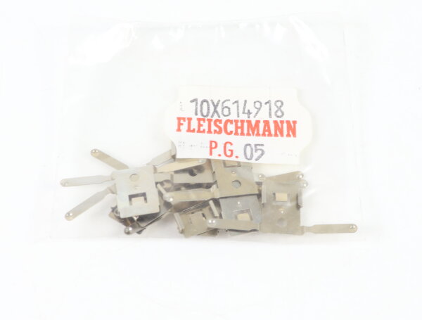 E1641 Fleischmann H0 614918 Ersatzteil 10x Stromabnehmer für 4028/64/4140