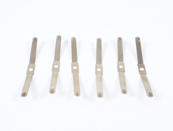 E1641 Fleischmann H0 614901 Ersatzteil 6x Kontaktfeder für 4300