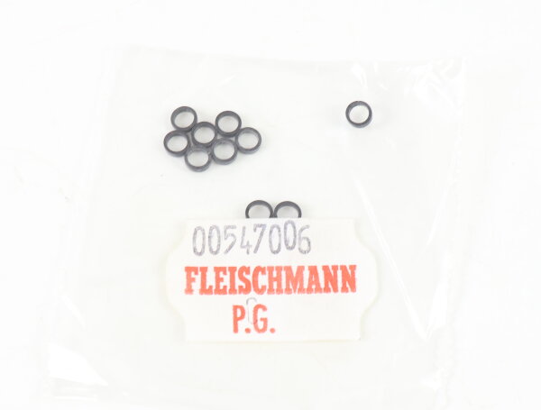 E1641 Fleischmann N 547006 Ersatzteil 10x Haftreifen 3,4 x 1,2 x 0,5 mm