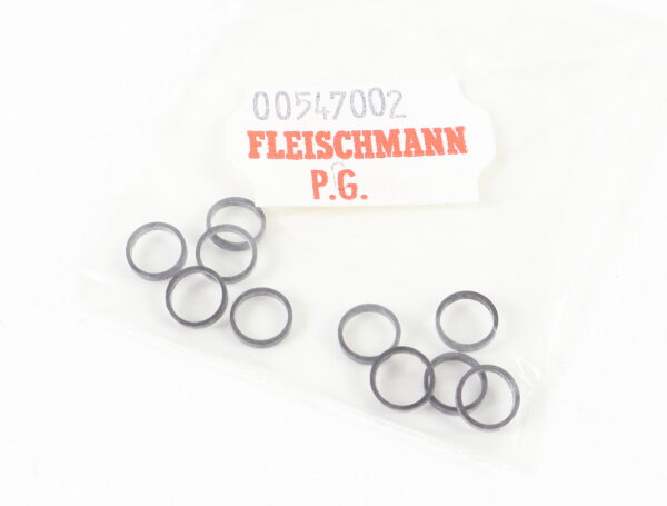 E1641 Fleischmann N 547002 Ersatzteil 10x Haftring D=6,95 B=1,2 mm