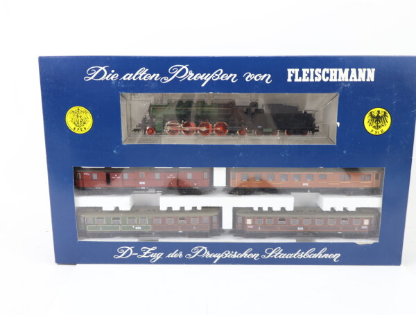 Fleischmann H0 4885 Zugset 5-tlg. "D-Zug der preußischen Staatsbahn K.P.E.V."