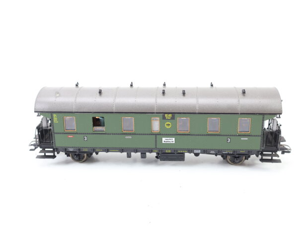Roco H0 Personenwagen 3. Klasse Donnerbüchse 83 401 Erfurt DR / NEM AC