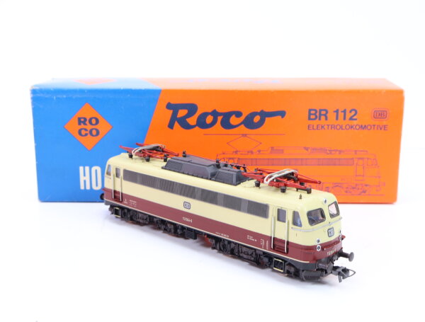 Roco H0 04138S 43425 Elektrolok E-Lok purpurrot-beige BR 112 504-6 DB
