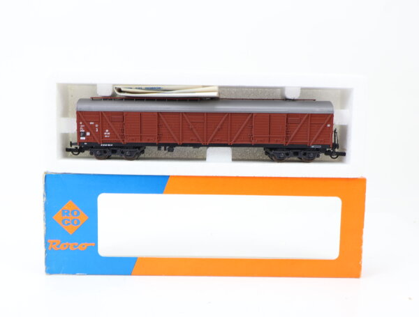 Roco H0 46230 gedeckter Güterwagen GGths43 185 040 DB / NEM OVP