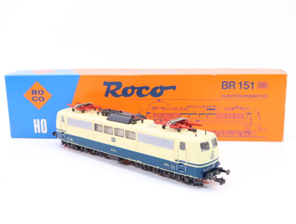 Roco H0 04132A 43409 Elektrolok E-Lok ozeanblau-beige BR 151 135-1 DB