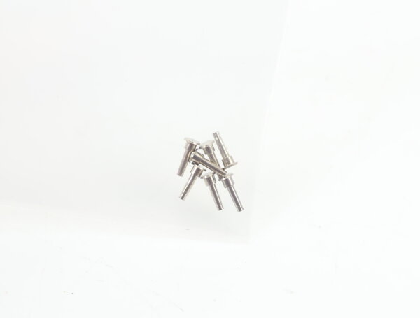 E1641 Fleischmann H0 730537 Ersatzteil 7x Bolzen für Kuppelstange 4098/99