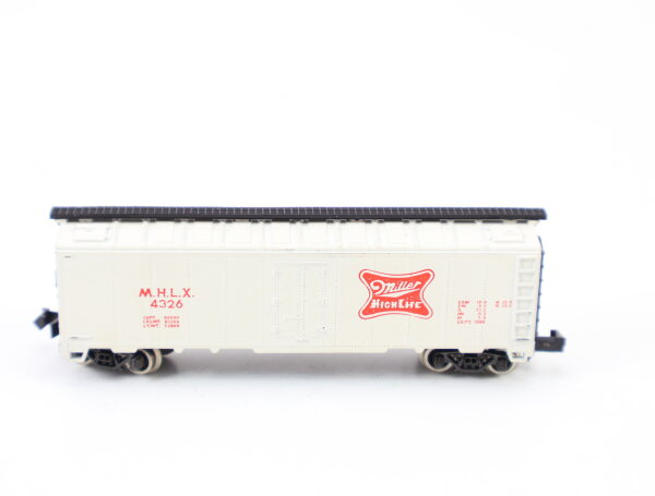 Atlas Rivarossi N 9358 US Güterwagen Reefer Car M.H.L.X. "Miller High Life"