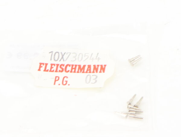 E1641 Fleischmann H0 730544 Ersatzteil 10x Gestängebolzen kurz für 4086