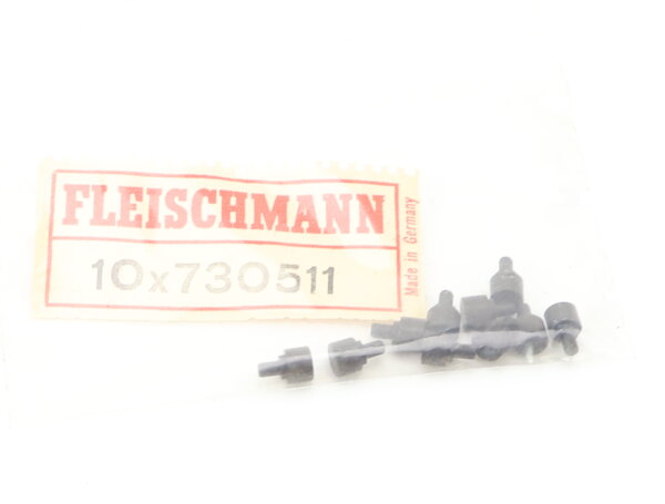 E1641 Fleischmann N 730511 Ersatzteil 10x Bolzen f. Zahnrad D=1,5/3,5 mm