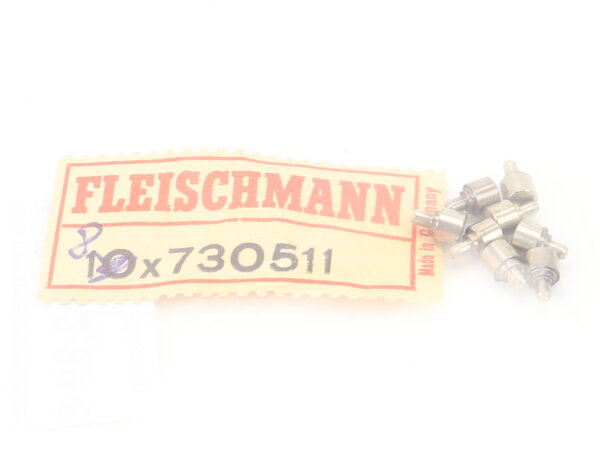 E1641 Fleischmann N 730511 Ersatzteil 8x Bolzen f. Zahnrad D=1,5/3,5 mm