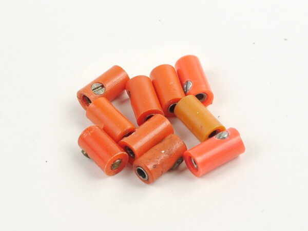 10x Muffe orange