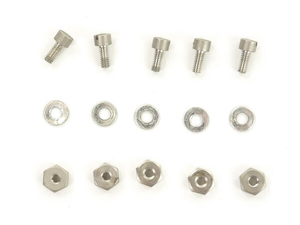 5x 409BG / 7004 Befestigungsgarnitur