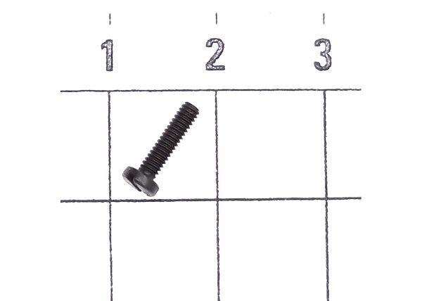 E785110 Zylinderschraube M2x8